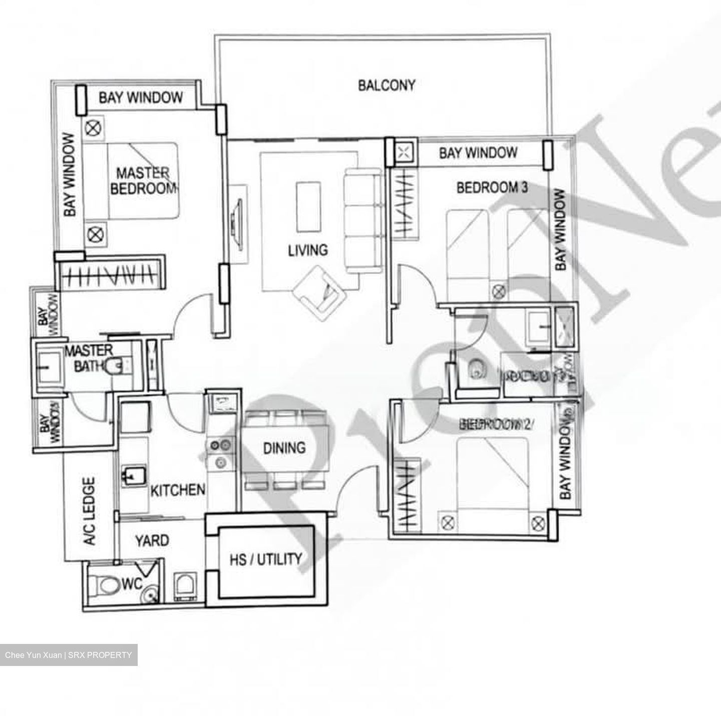 Atrium Residences (D14), Apartment #584344401